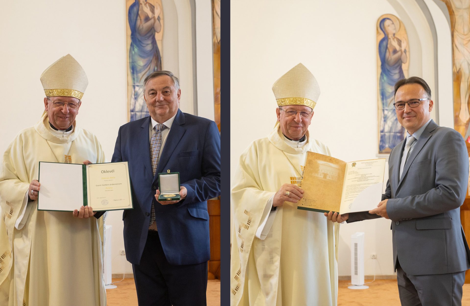 Főigazgatói elismerés és kinevezés – Dienes Béla úr kitüntetése és Csapos Zsolt úr kinevezése