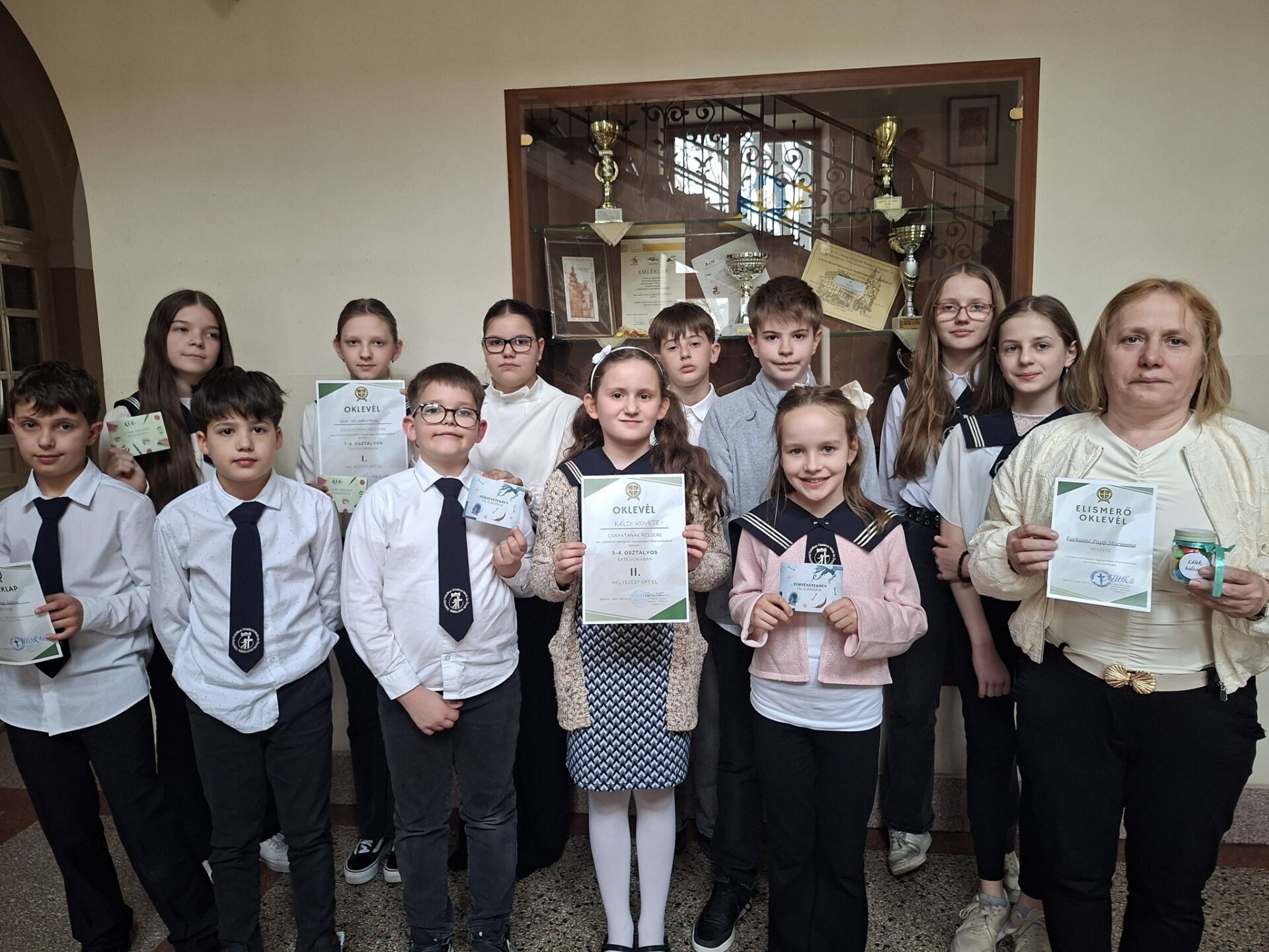 Dupla siker az egyházmegyei hittanversenyen!