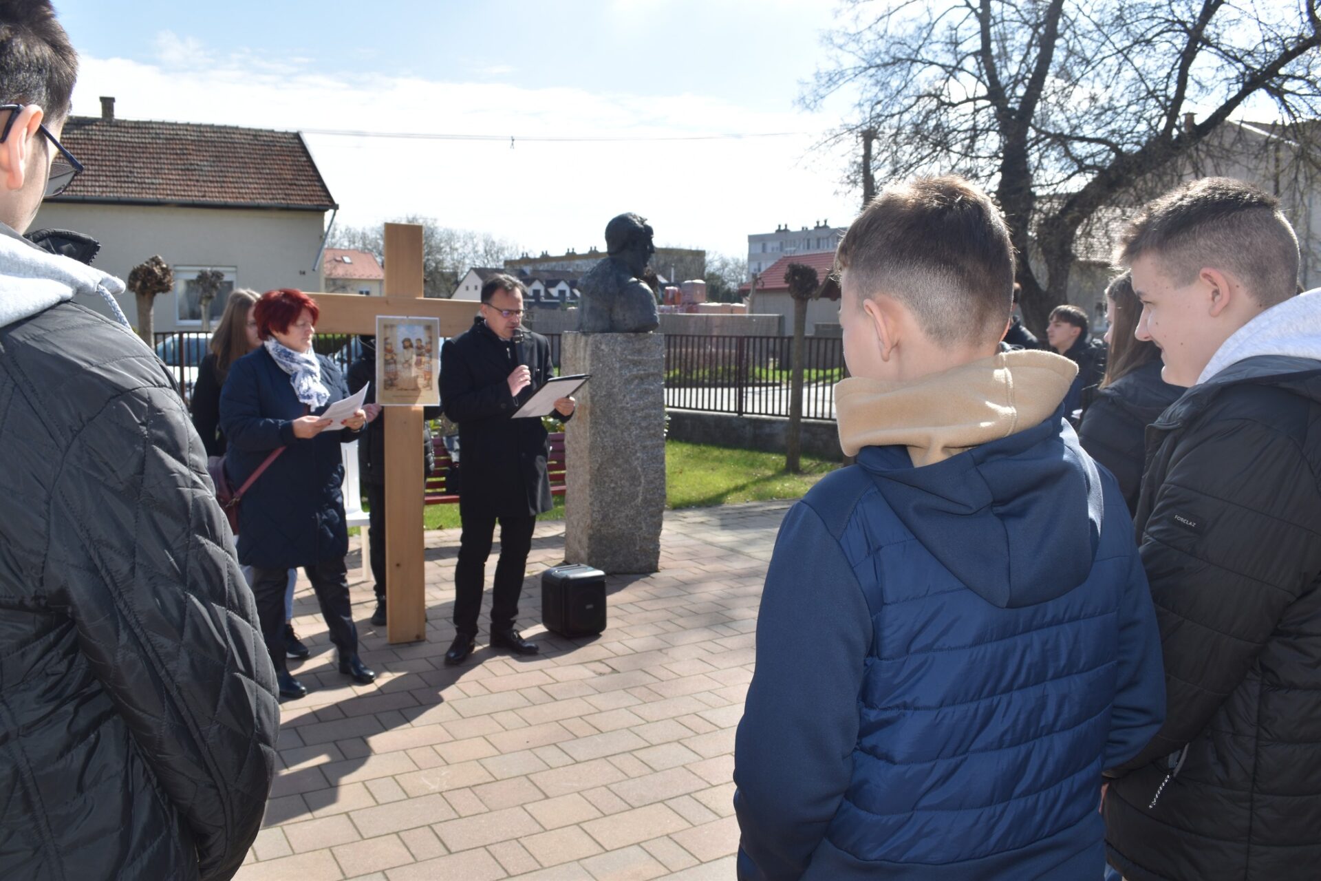 Hagyományteremtő iskolai keresztút Mátészalkán