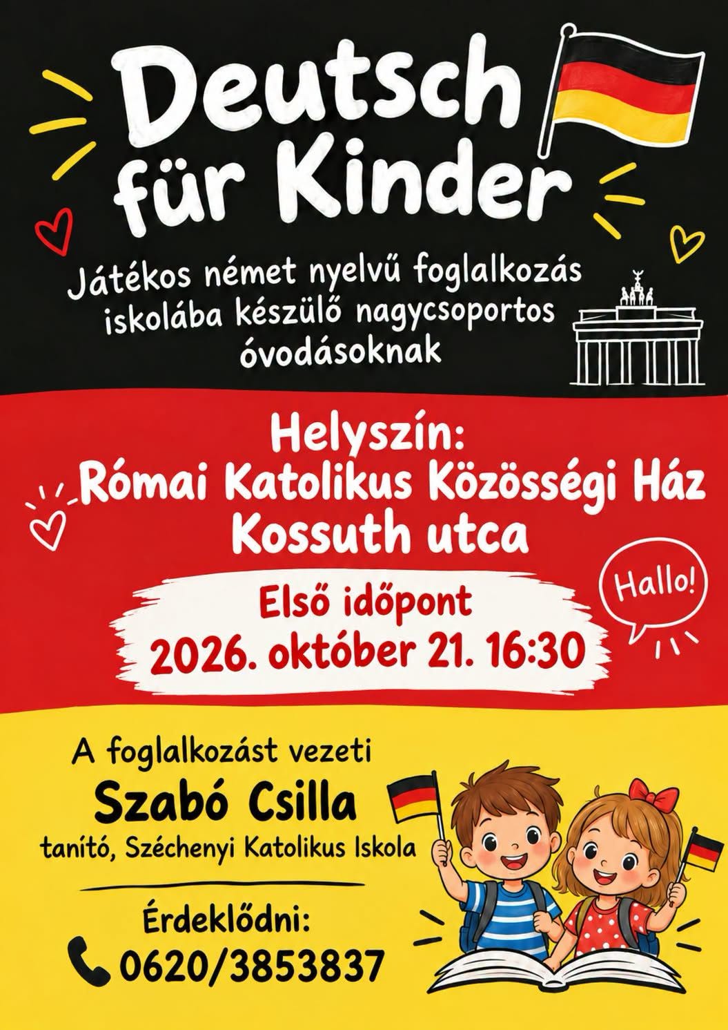 Szeretettel várjuk a leendő elsősöket és szüleiket!
